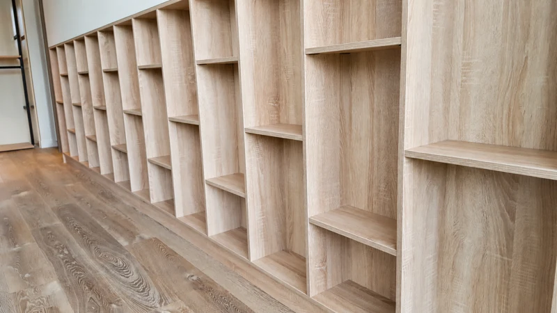 Shelving — the rhythm of shelves — BK76 / meblobud.pl
