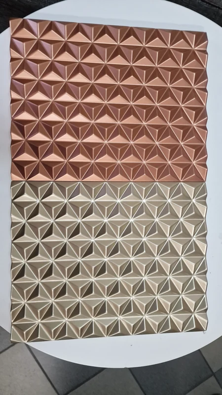 Laque métallisée sur MDF en relief — deux couleurs — BK76 / meblobud.pl