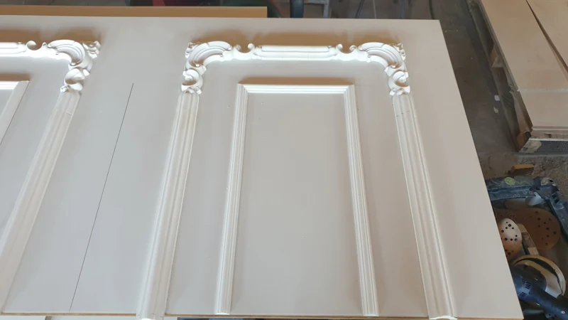 Façades décoratives blanches — BK76 / meblobud.pl