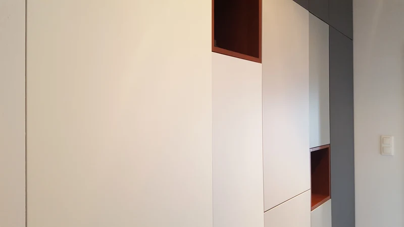 Szafa — wnęki i podziały frontów — BK76 / meblobud.pl