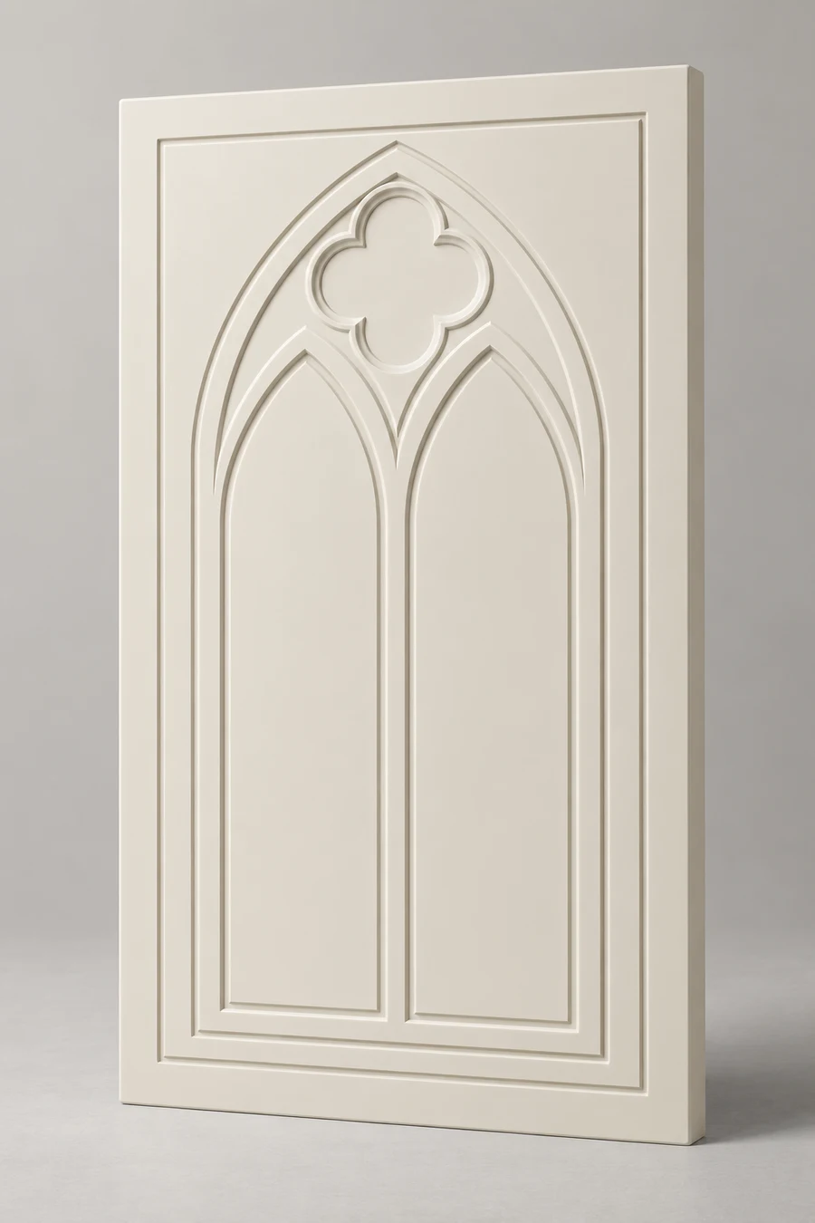Frente conceptual con relieve decorativo — descubre su inspiración en el cuestionario